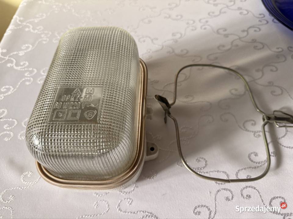 Lampa PRL OPKZ60 Industrialna Oprawa lata 7080 śląskie Czerwionka-Leszczyny