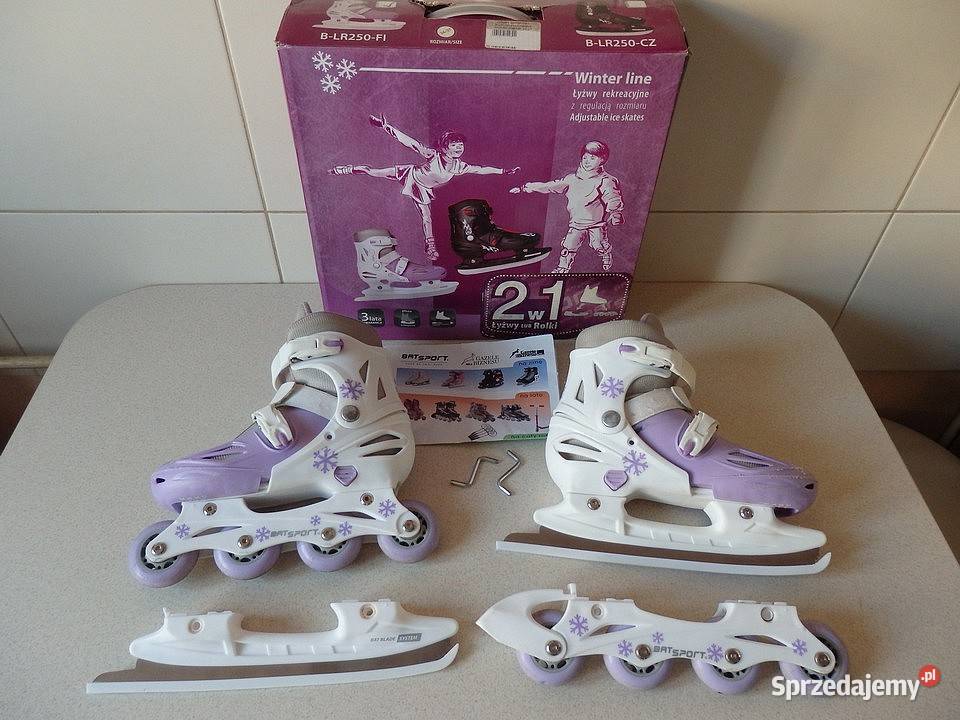 Uniwersalne Łyżwy Rolki 3437