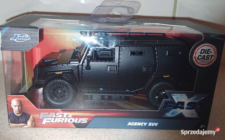 Model kolekcjonerski z serii Fast Furious Gdańsk