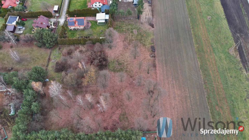 Działka Kolonia Warszawska Przezorna 1700 metrów mazowieckie