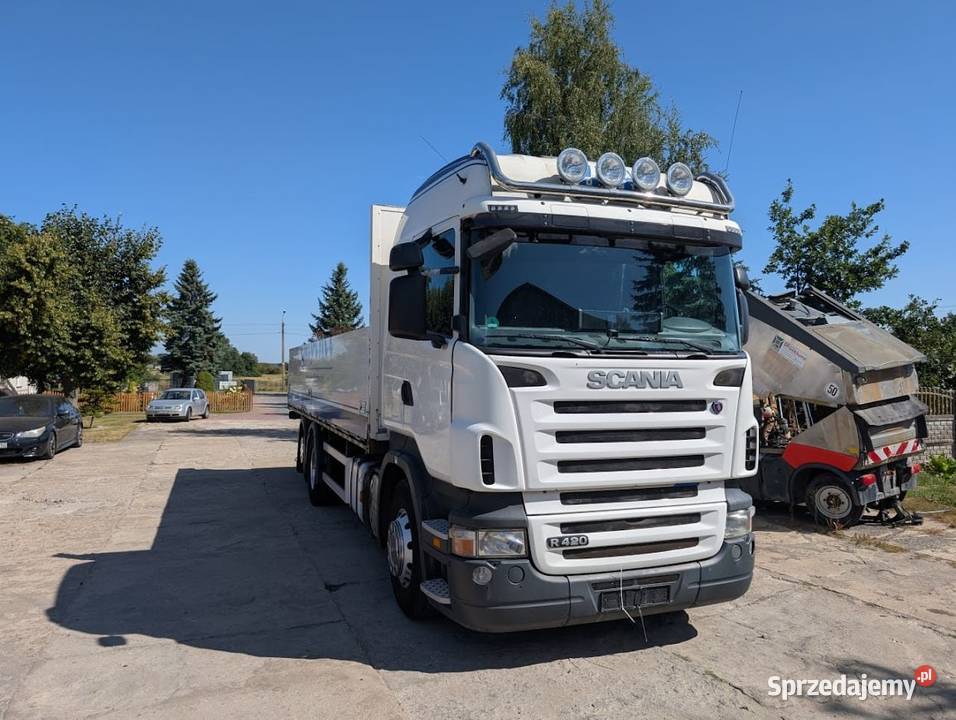 SCANIA R 420 SKRZYNIA dł 775 m TRZECIA OŚ ABS mazowieckie