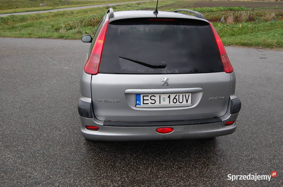 Peugeot 206 SW kombi 14 benzyna lakier EZA łódzkie Sieradz sprzedam