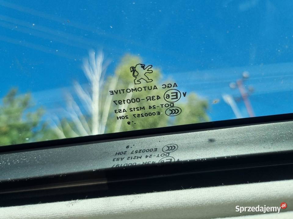 SZYBERDACH PANORAMA DACH SZKLANY PEUGEOT 3008 I