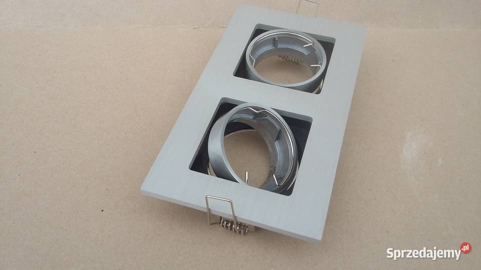 Oprawa stropowa wpuszczana podwója WYPRZEDAŻ Dom i Ogród mazowieckie sprzedam