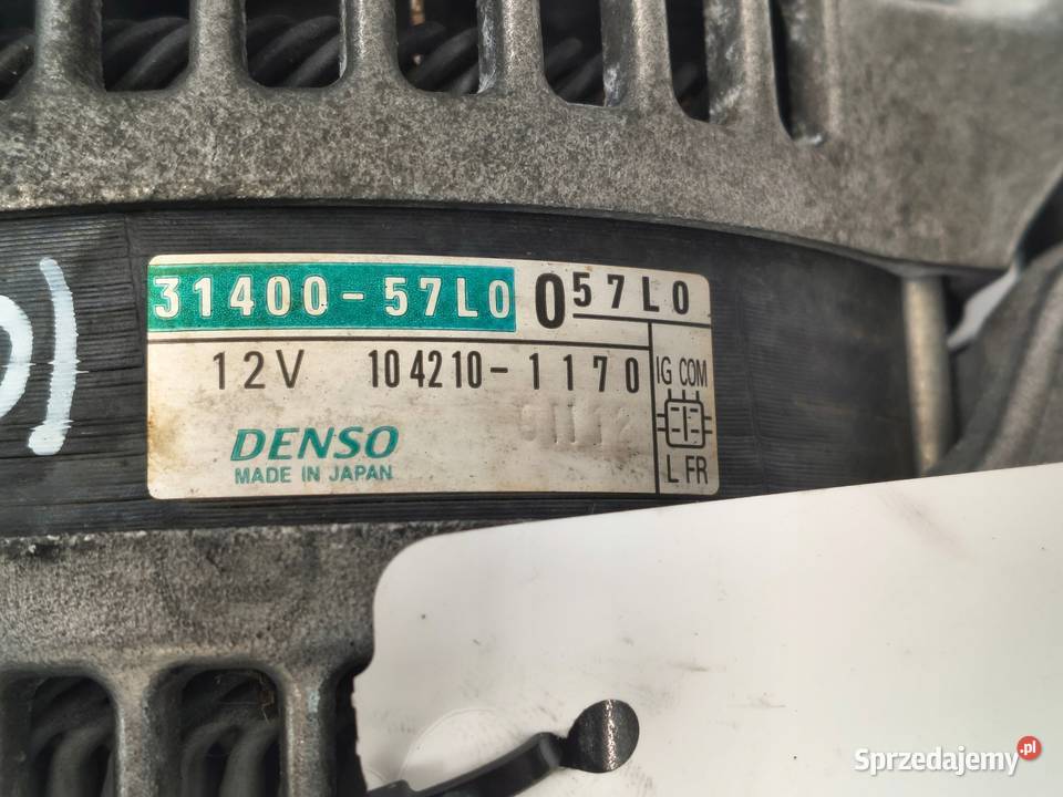 ALTERNATOR Suzuki SX4 20 DDiS denso 3140057L0 osobowe Chełm