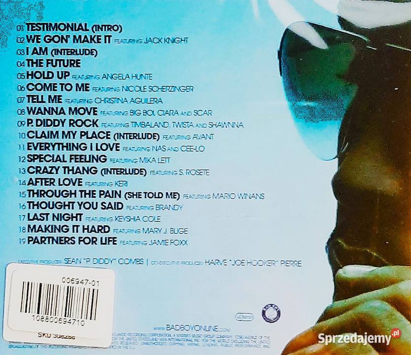 Album CD PDIDDY i Przyjaciele Album Prees Play Mrągowo