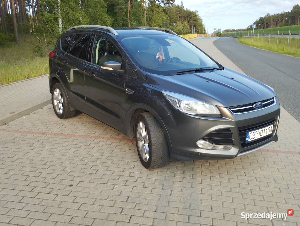 Ford Kuga TITANIUM 2x4 manual nawigacja kujawsko-pomorskie Kruszyn Krajeński