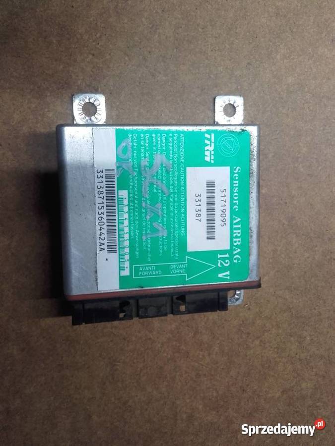 Fiat Seicento sensor airbag moduł sterownik osobowe Ksawerów