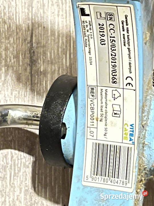 Orteza kolanowa i Podometr do ćwiczeń nóg i rąk kujawsko-pomorskie Włocławek