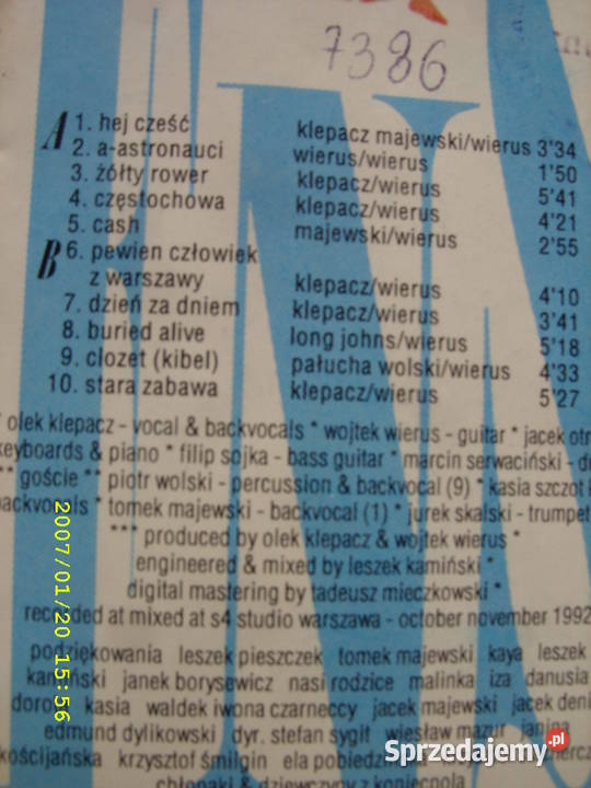 ROCK kaseta FNS SCHABYi UEODZINY2 kasety