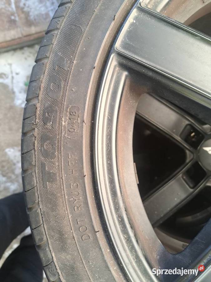 Alufelgi 17 5x112 oponami kujawsko-pomorskie Brodnica