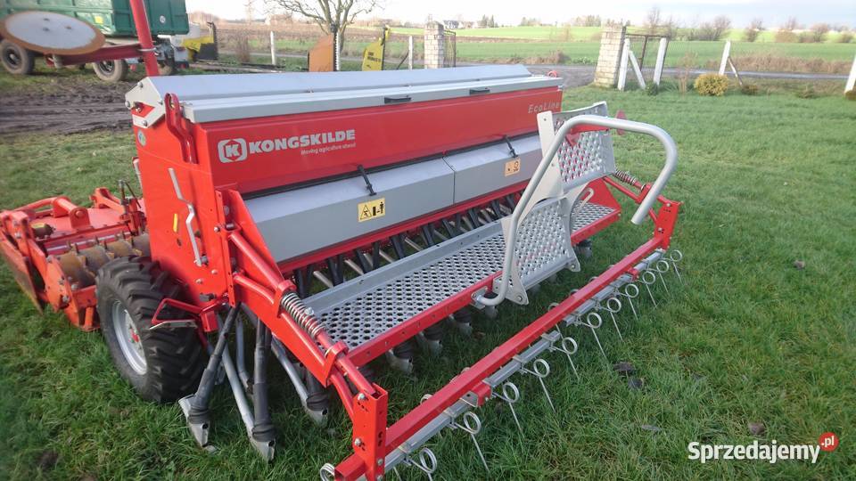Siewnik zbożowy kongskilde ecoline nieuszkodzony Wąbrzeźno