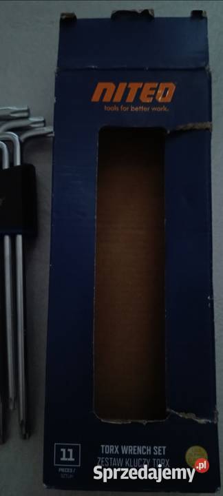 NITEO zestaw kluczy TORX 11 sztuk rękojeść