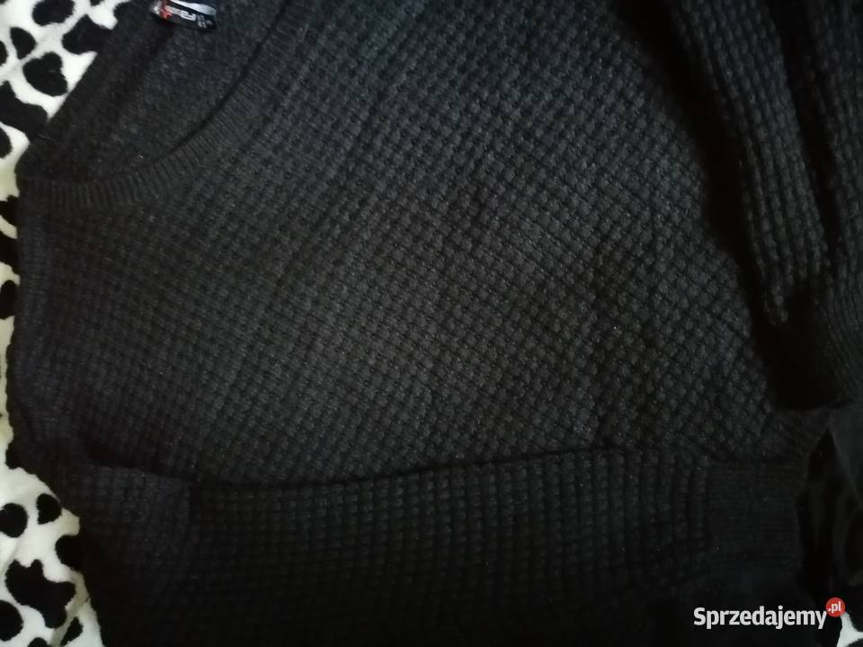 YORKER sweter Z falbanką Oversize z ANGORĄ NOWY