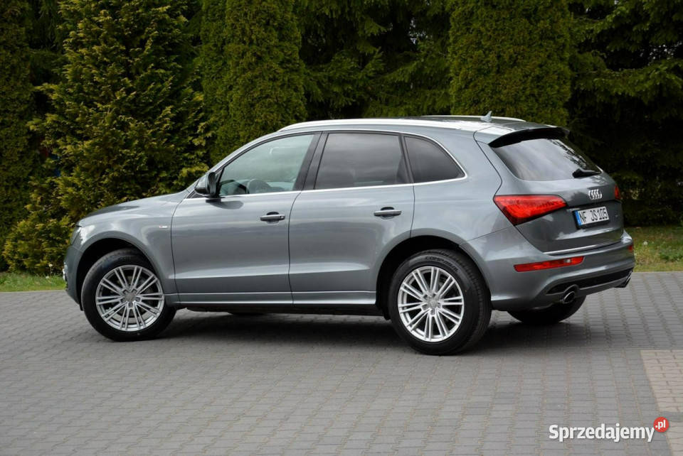 Audi Q5 SLine biXenon Ledy Navi Skóry Kamera Alu immobilizer Ostrów Mazowiecka sprzedam