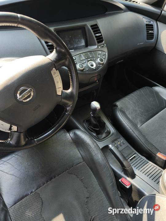 Nissan primera P12 2007 18 benzyna gaz nieuszkodzony Czarnowo