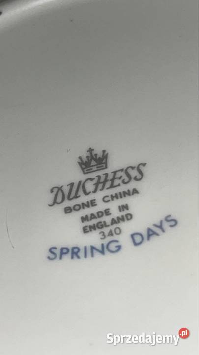 Talerzyk deserowy Spring Days DUCHESS Made in Gdańsk