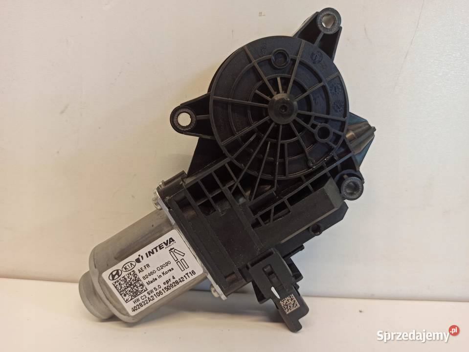 SILNICZEK SZYBY PRAWY PRZÓD IONIQ 82460G2020 Wyposażenie elektryczne