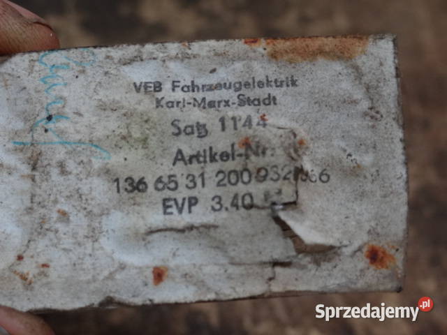 2X platynka przerywacz zapłonu MZ ES TS ETS ETZ Żary