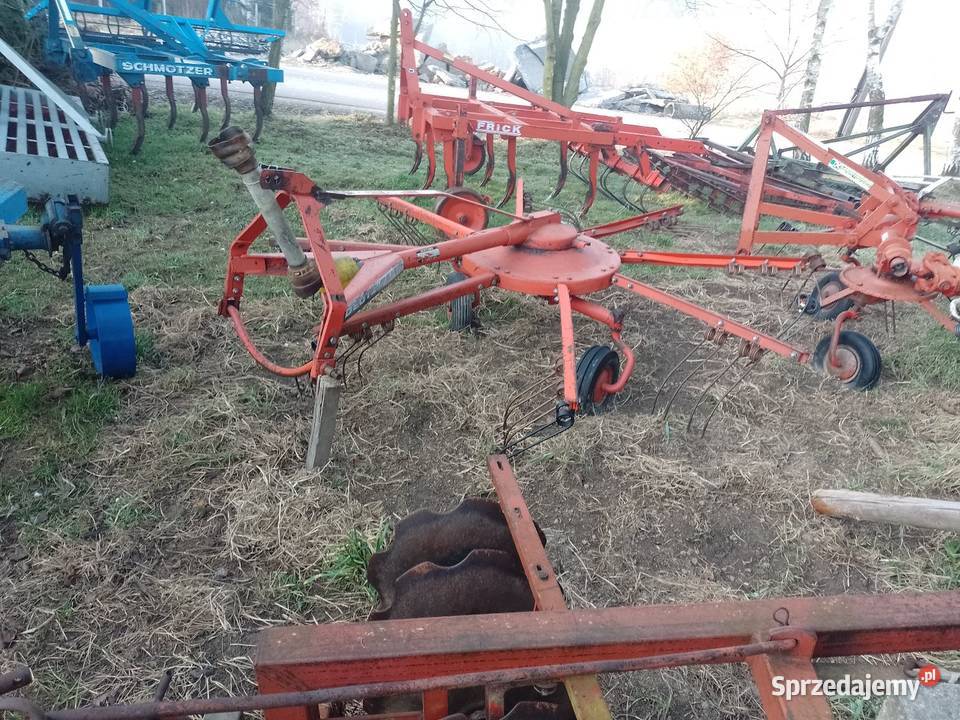 Przewracarko zgrabiarka nieuszkodzony Maszyny rolnicze Jastrzębia