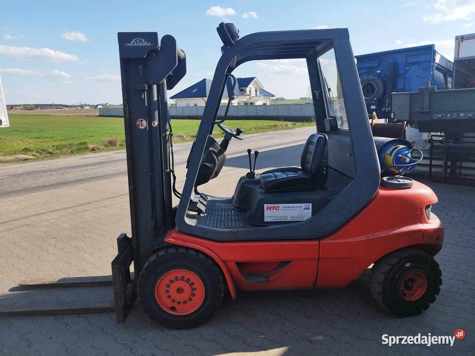 Wózek widłowy Linde h30 Gaz silnik perkins 7788 Strzyżew sprzedam