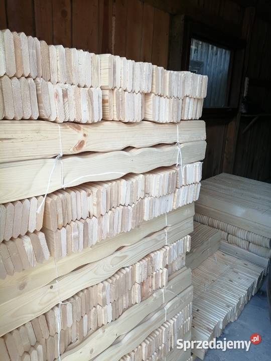 Sztachety Drewniane Sztachetki Balaski Myślenice