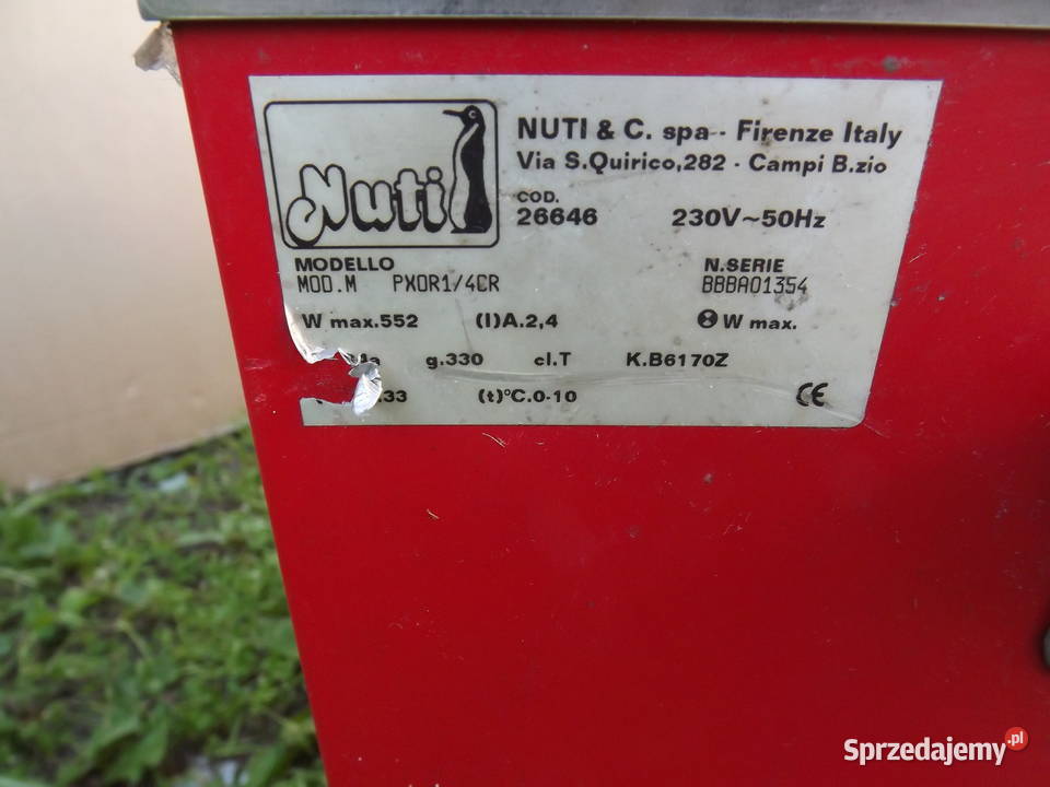 Schładzarka do piwa NUTI tanio warmińsko-mazurskie Szczytno