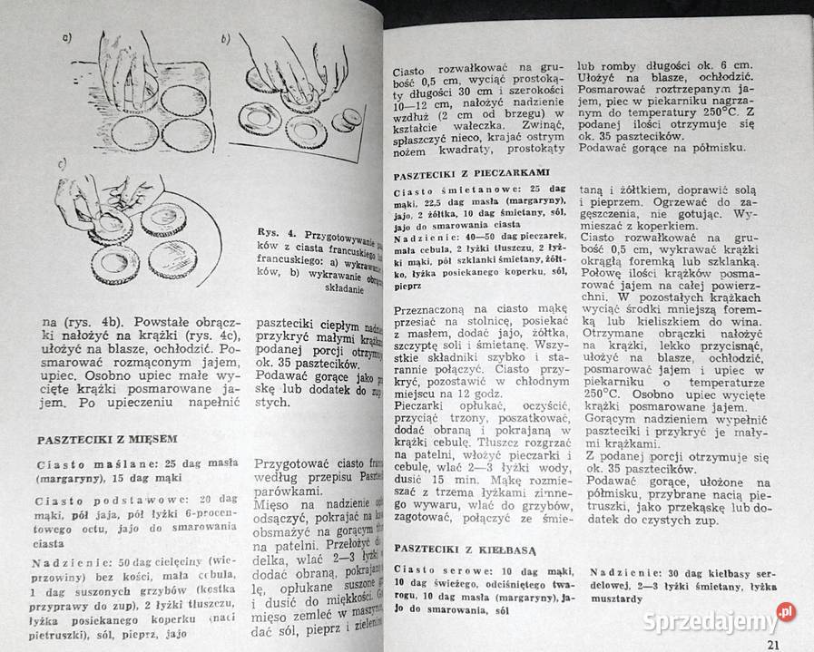 Pasztety paszteciki kanapki Irena Kotowicz sprzedam