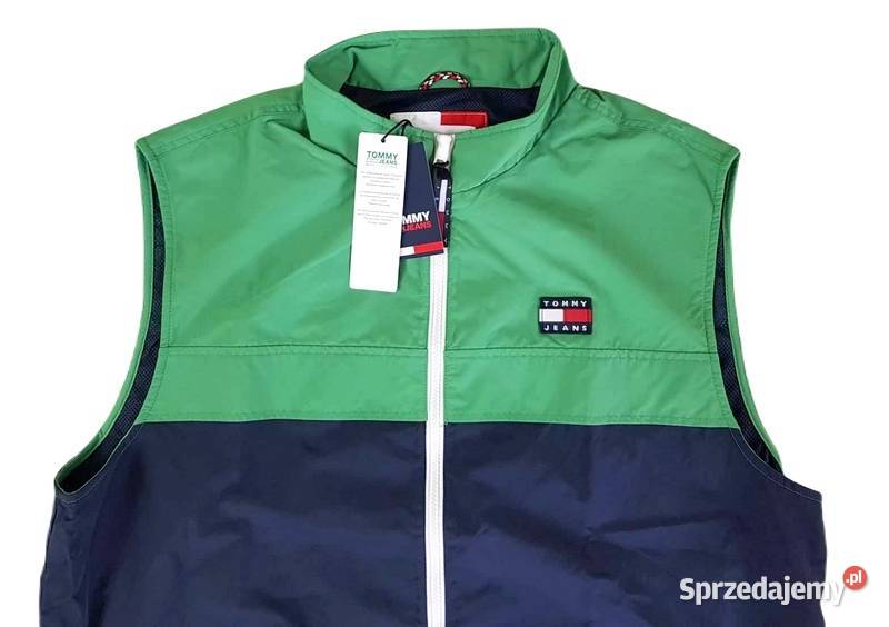 Tommy Hilfiger męska kamizelka bezrękawnik T J niebieski Tarnowskie Góry