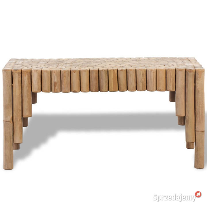 Stolik kawowy z bambusa WM242489 mazowieckie Warszawa sprzedam