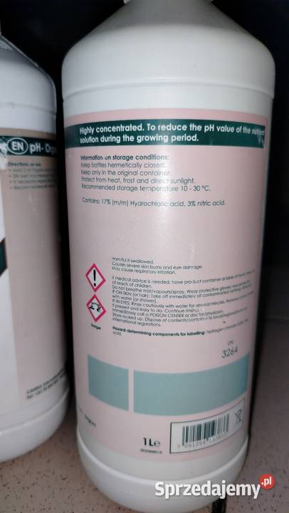 Nawozy Canna PhGrow i Organo Acid Bydgoszcz