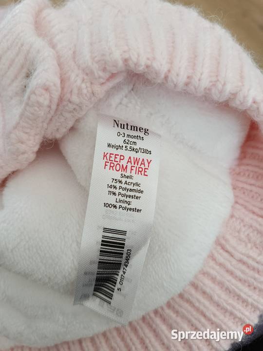 Zestaw ubranek niemowlęcych 03 miesiące 5662