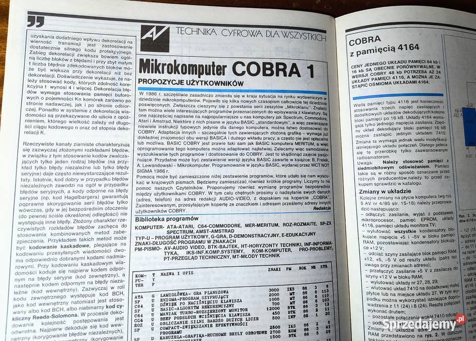 Audio Video 187 Rok wydania 1987 pomorskie