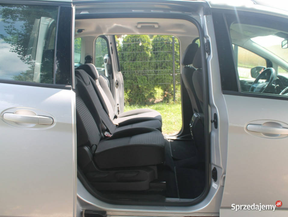 Ford Grand C 15 D 120 Automat NAVI Grzane FOTELE czujnik martwego pola Zielenin