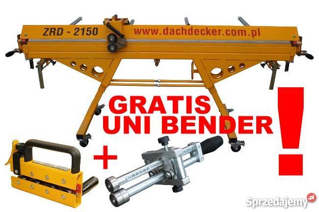 Zaginarka Giętarka 1150 mm 3150 mm Dachdecker Wrocław