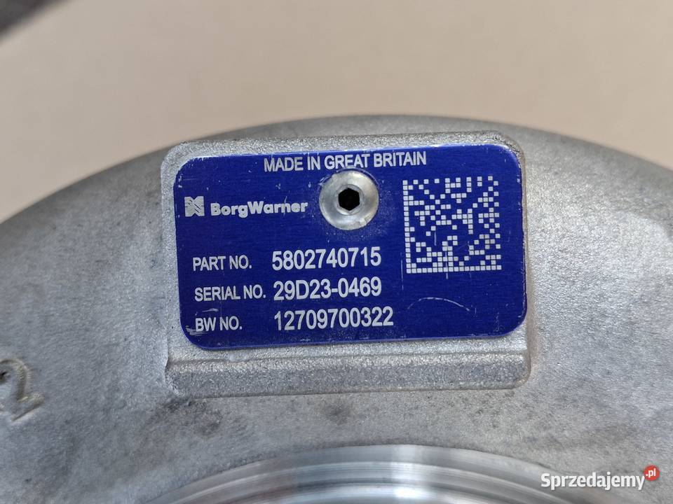 IVECO EUROCARGO E6 TURBOSPRĘŻARKA TURBINA Bieleń