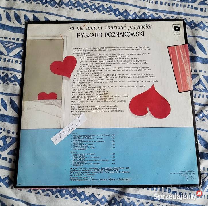 Krawczyk Trubadurzy Jacek Lech Świtała Połomski płyta winylowa Chełmno