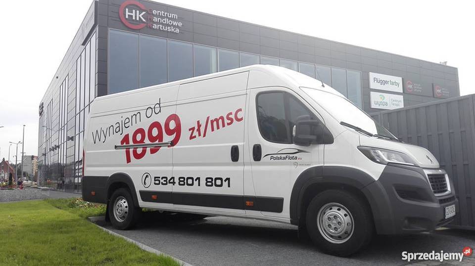 Wynajem samochodów dostawczych Żukowo