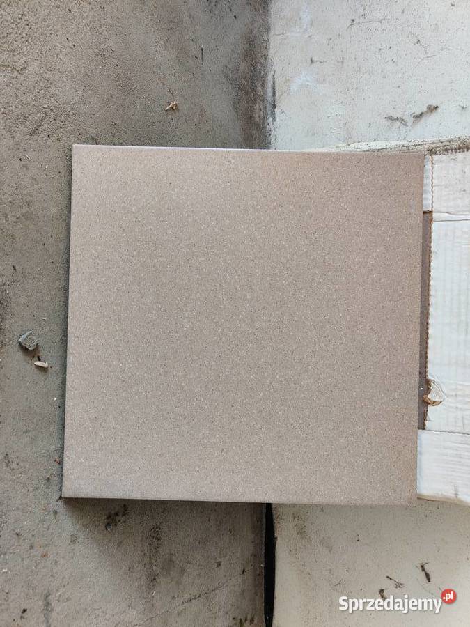 Płytki gresowe szare 17m2 Bęczarka