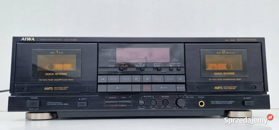 Magnetofon catette deck Aiwa ADWX888 AD WX 888 wielkopolskie Międzychód