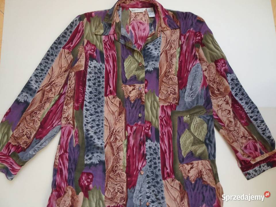 Martinique wzorzysta elegancka koszula 38 40 Nowy Sącz sprzedam