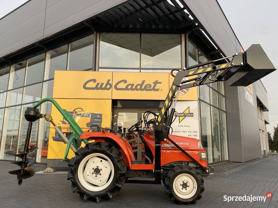 Traktor 20 Kubota Saturn X20 ładowacz czołowy do łódzkie Kobiele Wielkie