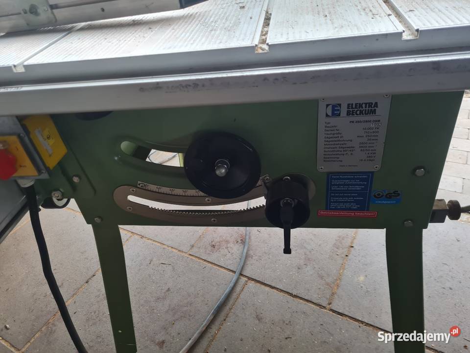 Pila Formatowa Elektra Backum PK 250 380V mazowieckie Stare Iganie