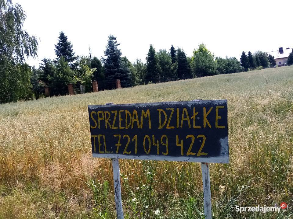 TANIO DZIAŁKA BUDOWLANA 71arów Bezpośrednio 7105m2 Łuszczów Drugi
