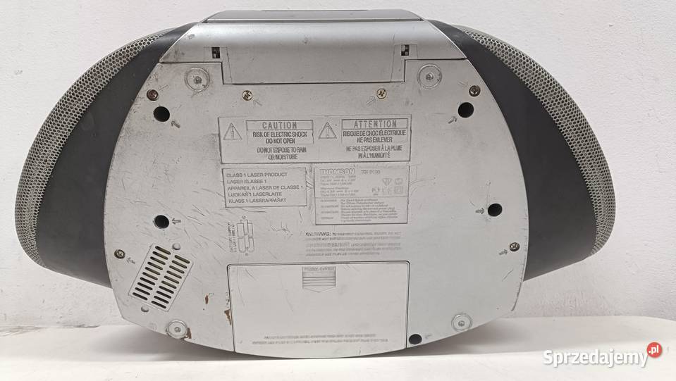 THOMSON TM 9136 Przenośny radiomagnetofon z CD Poznań