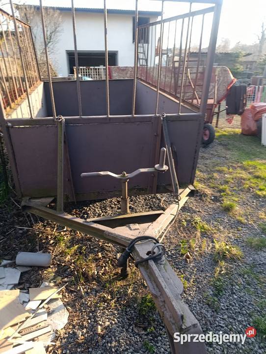 Przyczepa jednoosiowaklatka Częstochowa