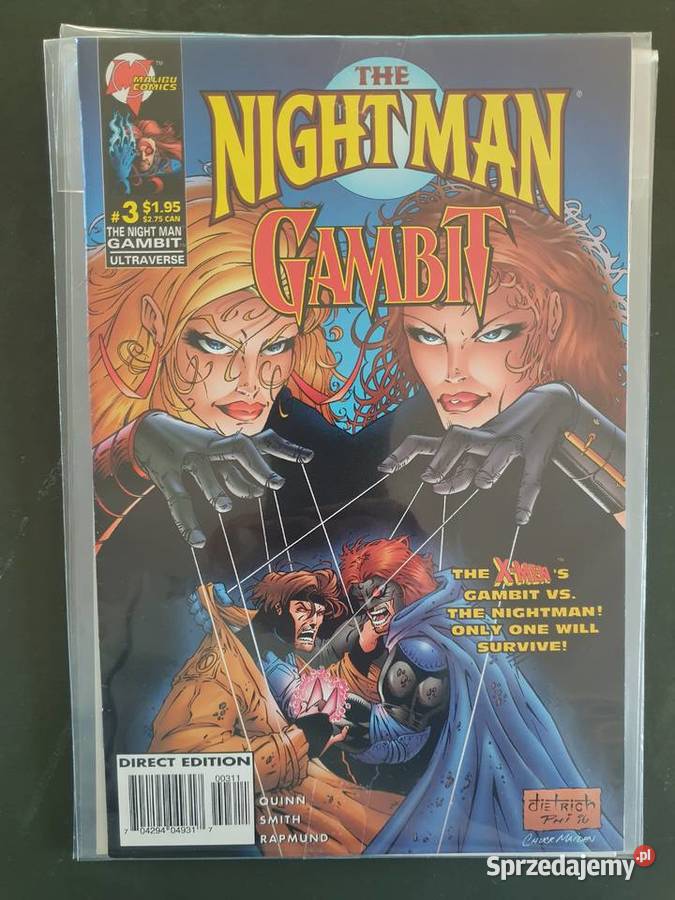 The Nightman Gambit Malibu Comics Ultraverse 3 Gdynia