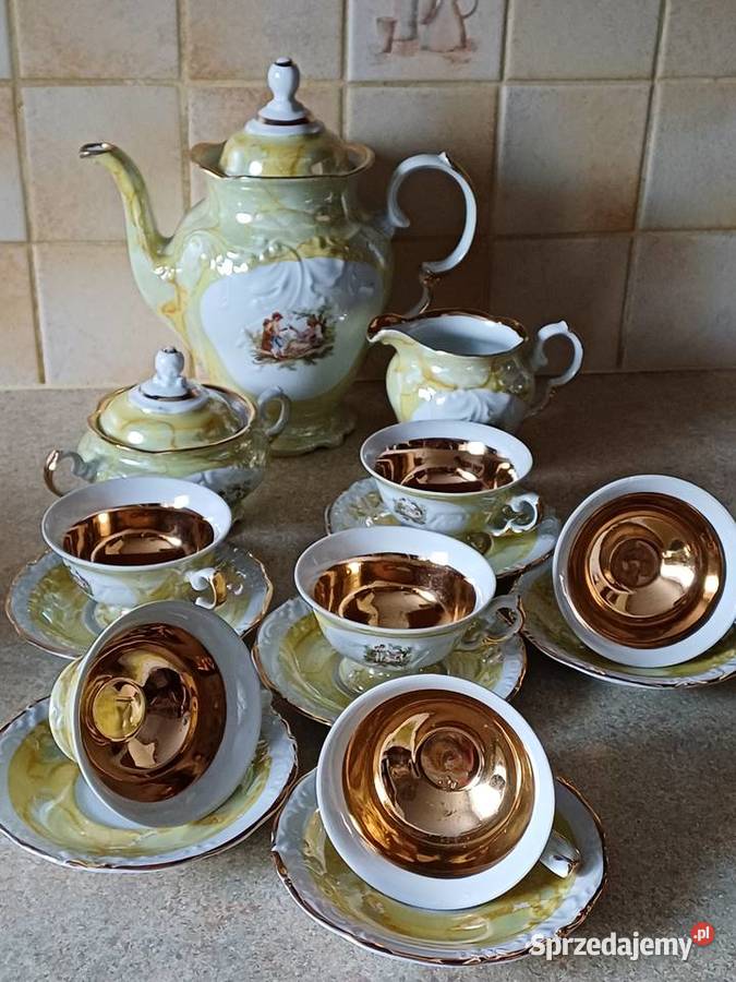 zestaw kawowy PRL Nowy Targ