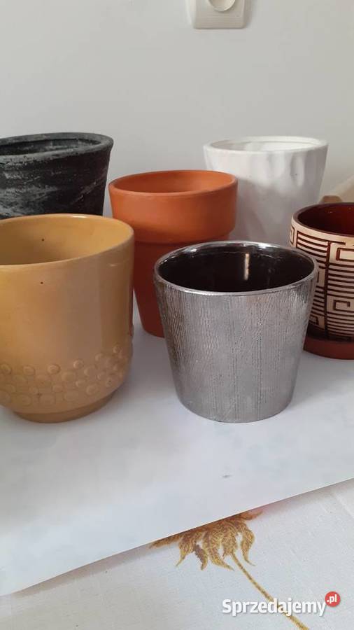 Doniczki osłonki na kwiaty doniczkowe Szczecin