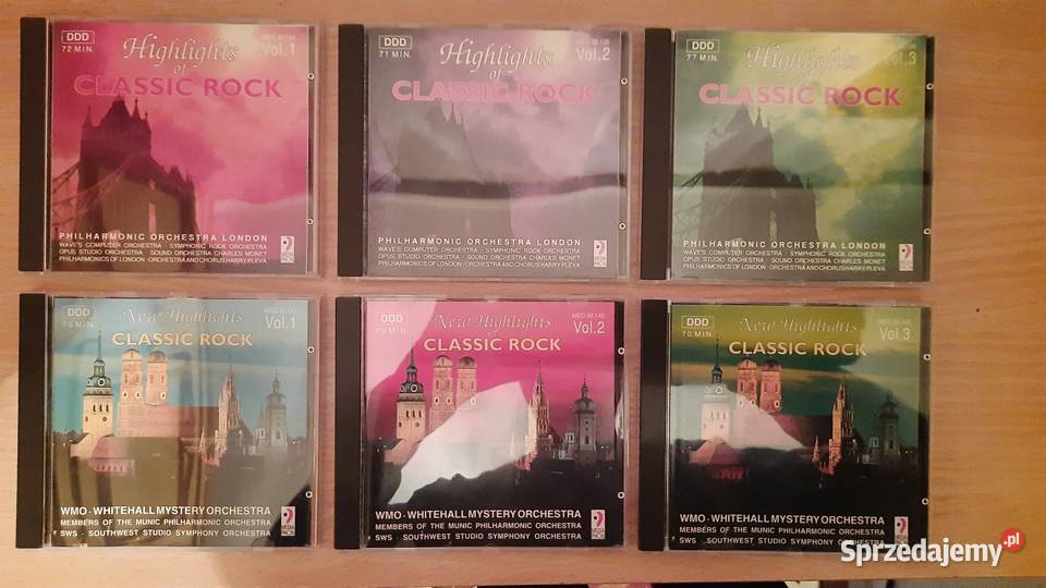 CD Highlights classic rock 6 CD Unikat śląskie Dąbrowa Górnicza sprzedam